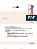 Team Leader Project Proposal by Slidesgo