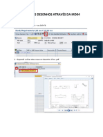 Consultar Desenhos SAP - MD04