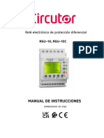 Manual Rele Diferencial Rgu-10 Circutor - m98203201-01