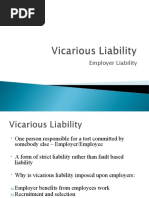 Presentation 5 - Vicarious Liability