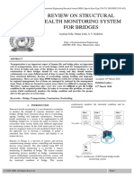 Review On Structural Health Monitoring System For Bridges: ISSN 2395-1621