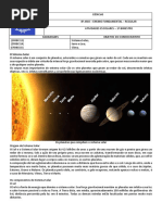 O Sistema Solar 3º Ano | PDF | Planetas | Sistema Solar