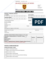 ZSM Application Form - Diploma and ND Courses