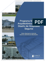 programa medico arquitectonico para el diseño de  hospitales seguros__