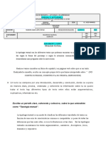 Tipología textual y textos: clasificación y análisis