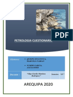 Petrologia Cuestionario