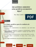 Taller - Fortalecimiento de Competencias Parentales - Ejerciendo Disciplina Positiva