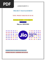 Assignment On Jio 4g (20351002)