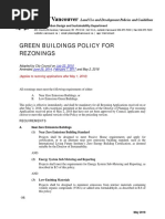 CoV - Bulletin Green Buildings Policy For Rezoning