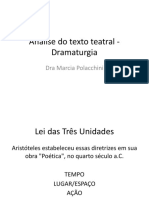 Unidade 2 - Texto Teatral - Dramaturgia