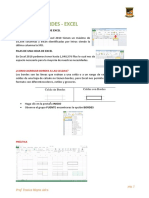 Bordes - Excel