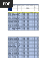 Excel Working File