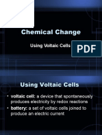 Chemical Change: Using Voltaic Cells