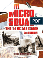 Micro Squad The 11 Scale Game - WWII 2nd Edition