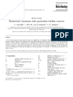 Wastewater Treatment With Particulate Biofilm Reactors: C. Nicolella, M.C.M. Van Loosdrecht, J.J. Heijnen