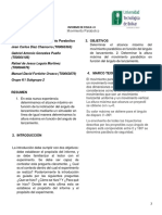 Movimiento parabólico y resistencia del aire