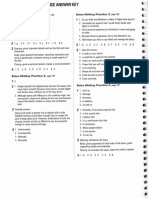 Living English 2 Extra Practice Key