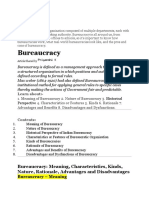 Bureaucracy