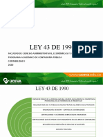 Diapositivas LEY 43 DE 1990