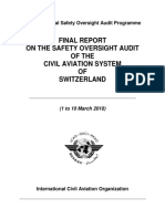 Aafinal Report of Thecivilaviationsystemofswitzerland