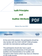 Audit Principles and Auditor Attributes: Mexico City, June 2013