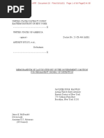 Andrew Russo Et Al. Detention Letter