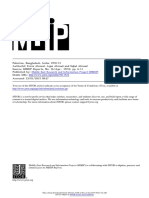 Pakistan, Bangladesh, India: 1970-73 Author(s) : Feroz Ahmed, Aijaz Ahmad and Eqbal Ahmad Source: MERIP Reports, No. 16 (Apr., 1973), Pp. 6-11 Published By: Stable URL: Accessed: 23/01/2015 09:27