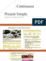 PR - Continuous or PR - Simple Presentation