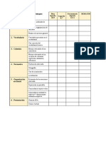 Rúbrica de Evaluación de Trabajos Escritos