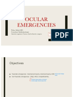 Ocular Emergencies 3