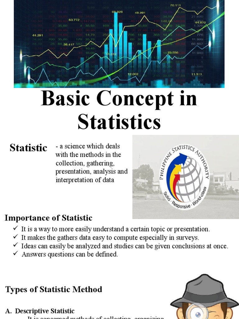 Basic Concept in Statistics | PDF | Statistics | Mean