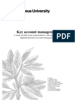 Key Account Management: A Study of Mid-Sized Organisations With and Without Implemented Key Account Management