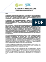 Convocato Ria de Artes 2019
