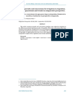 2020-PINTOMARTIN - RFCA - Water Permits and Concessions For Irrigation in Argentine