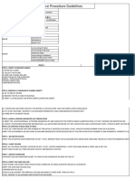 New Line Clearance Guidelines