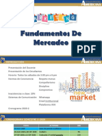 Fundamentos de Mercadeo - Clases 1 A 4