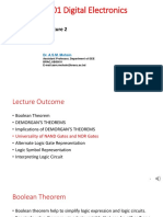 EEE301 Digital Electronics: Dr. A.S.M. Mohsin