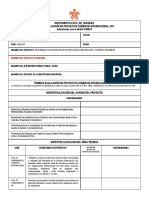 Evaluación proyecto comercio internacional