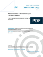 NTC Iso Iec TS 17033 2021