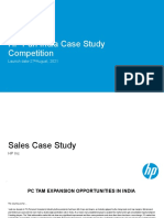 HP Pan India Case Study Competition: Launch Date-27 August, 2021