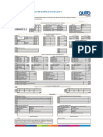 Formulario Arquitectonico