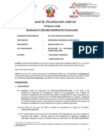 Tribunal de Fiscalización Laboral: Resolución #029-2021-SUNAFIL/TFL-Primera Sala