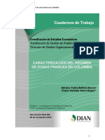 Caracterización Del Régimen de Zonas Francas en Colombia
