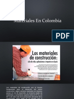 3 Materiales de Construcción en Colombia