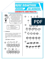 Ejerccios de Razonamiento Abstracto Para Tercero de Secundaria