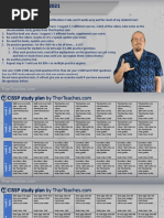 ThorTeaches CISSP Study Plan 2021