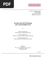 07-02-157 Practical Soil Nail Wall Design and Constructability Issues