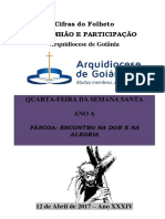 Quarta Feira Da Semana Santa 01747138 PDF