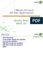 APX Motor Driver DC Fan Application (DSASL0059814)