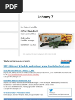 9-14-2021 DoubleLine Total Return Webcast With Jeffrey Gundlach - Slide Deck